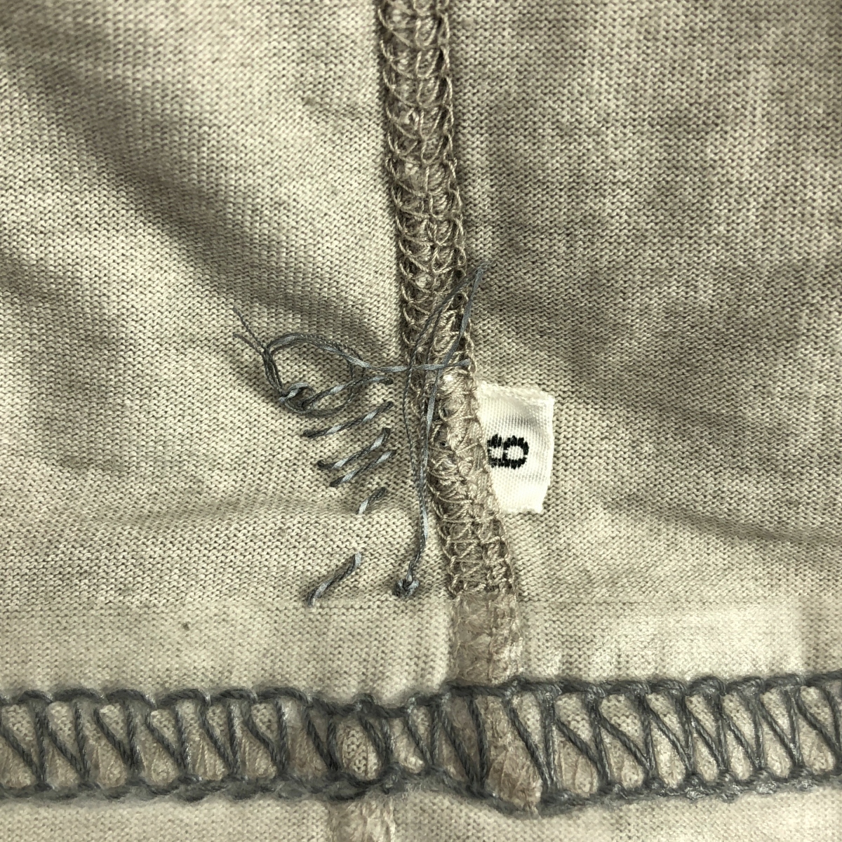 taichi murakami / タイチムラカミ つぎはぎ ヘンリーネック カットソー