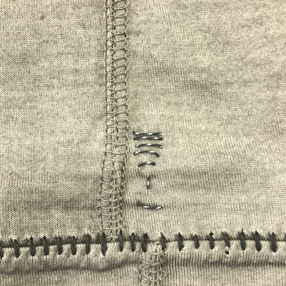 taichi murakami / タイチムラカミ つぎはぎ ヘンリーネック カットソー