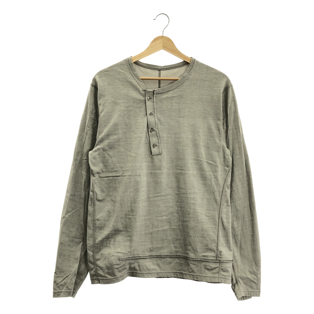 taichi murakami / タイチムラカミ つぎはぎ ヘンリーネック カットソー