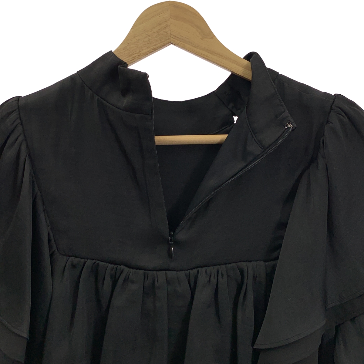 PAMEO POSE / パメオポーズ ギャザー フリル ボリューム ドレス ワンピース