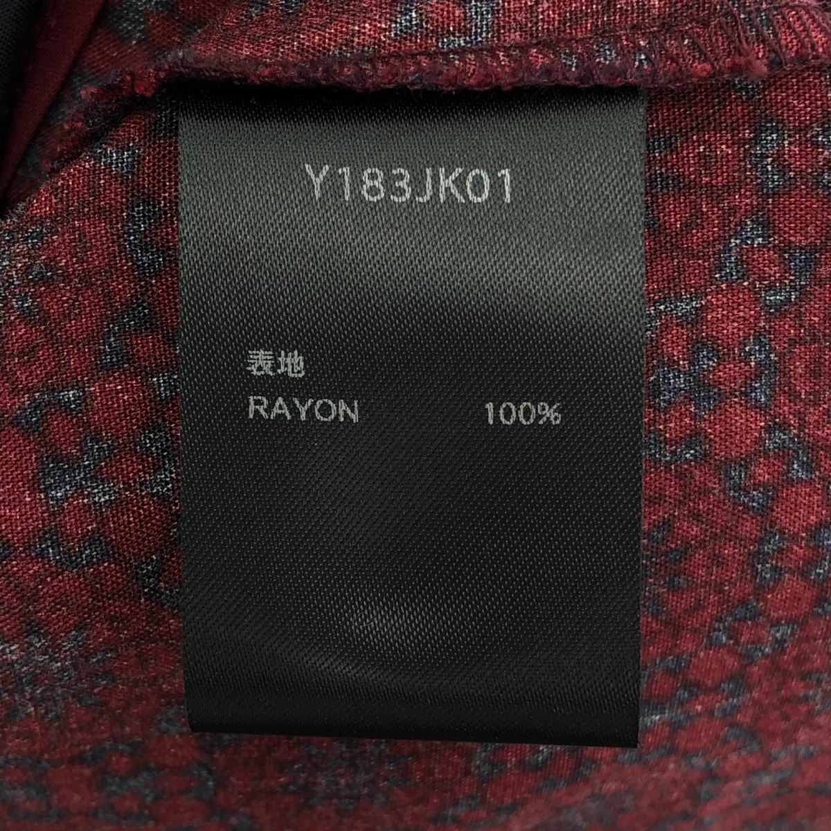 YANTOR / ヤントル Geometric Long Jacket ジオメトリック ロング ジャケット