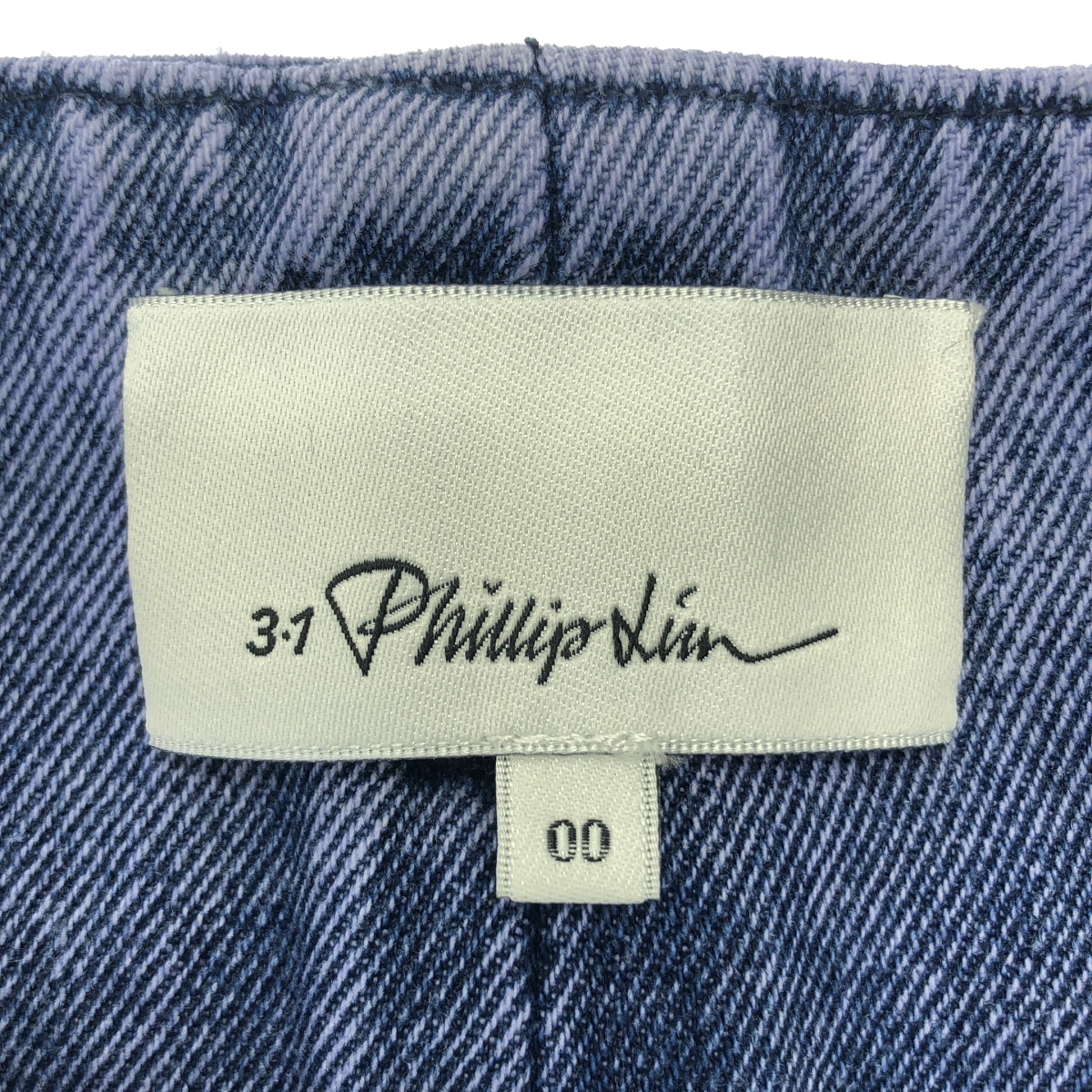 3.1 Phillip Lim / スリーワンフィリップリム 製品染めデニム ワイドパンツ