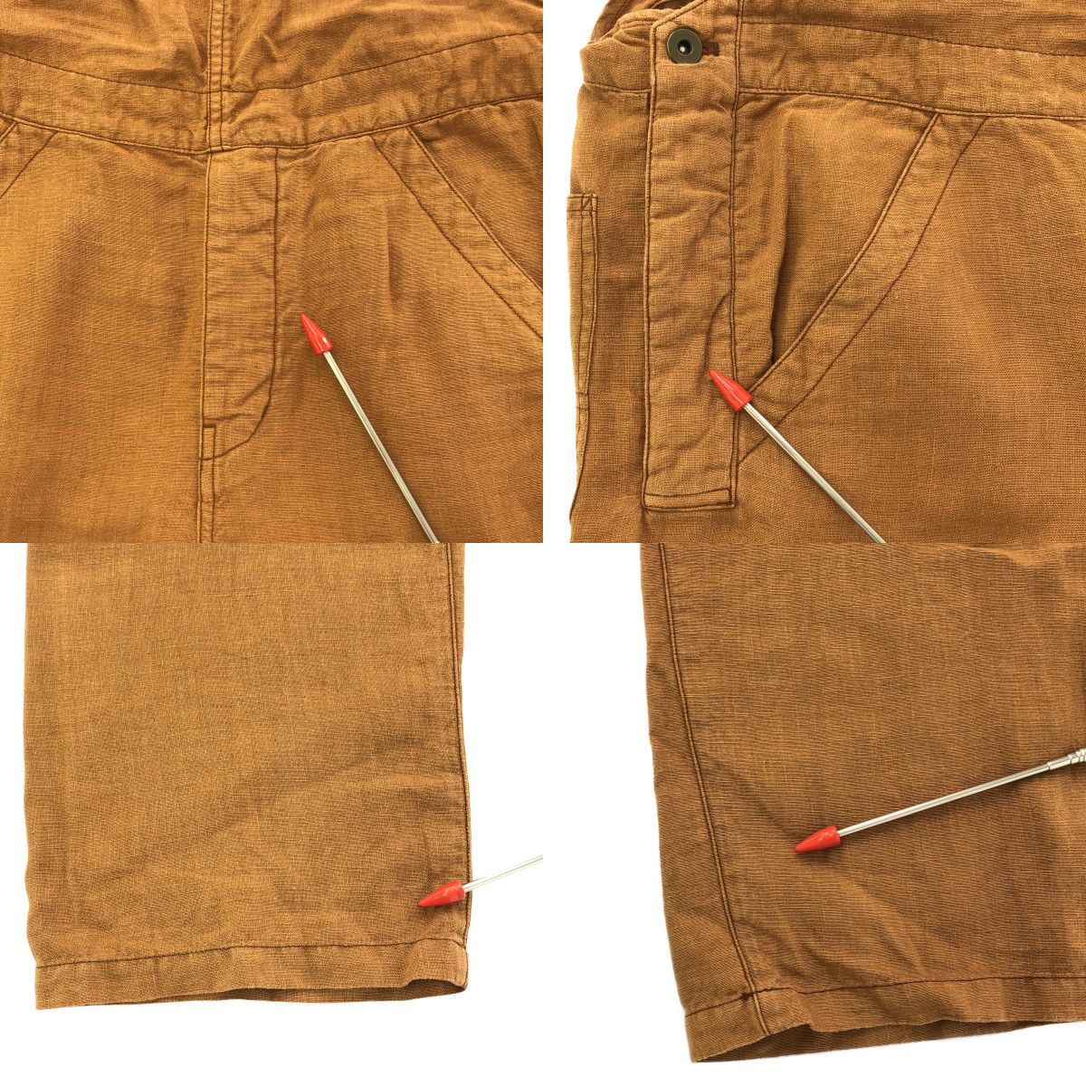 bisque by nest Robe / ビスクバイネストローブ リネン サロペット オーバーオール