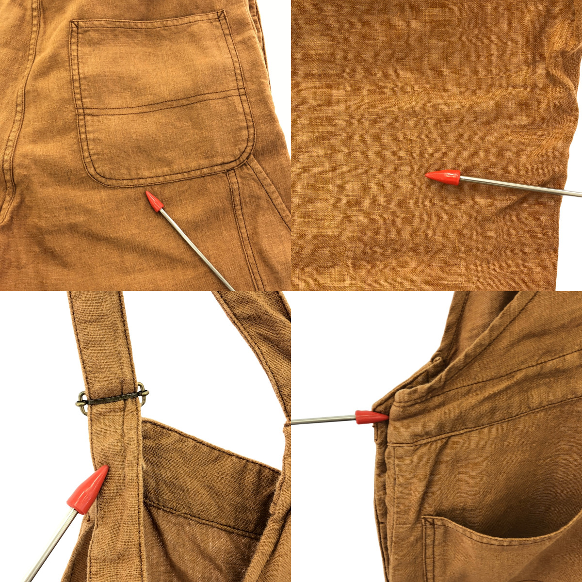 bisque by nest Robe / ビスクバイネストローブ リネン サロペット オーバーオール