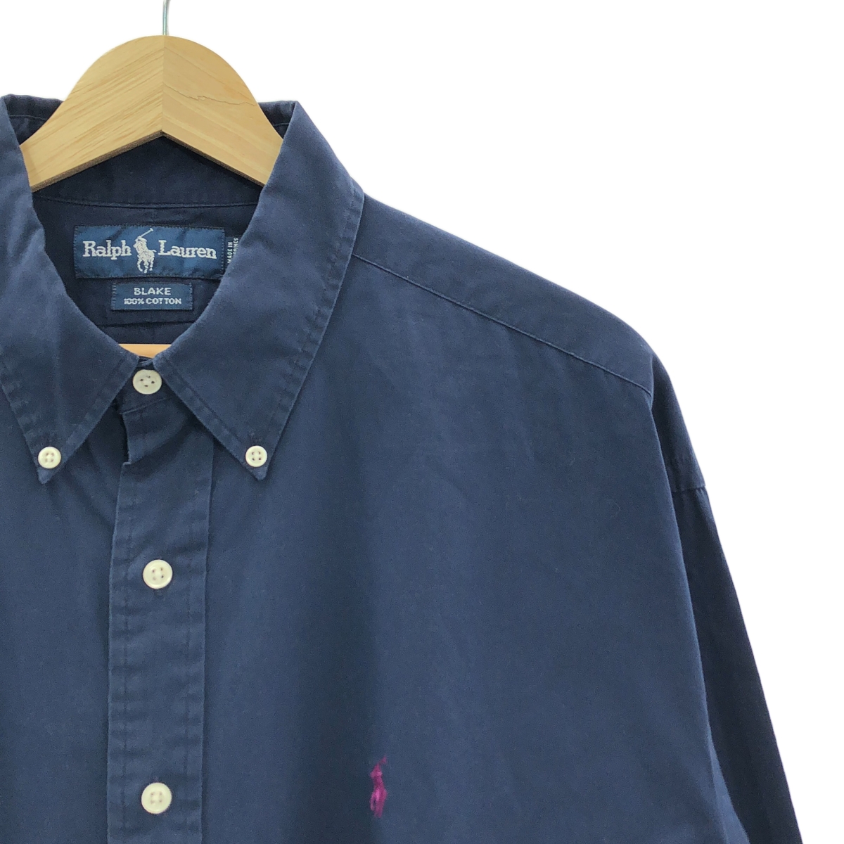 RALPH LAUREN / ラルフローレン 90s ヴィンテージ BLAKE コットン ボタンダウン シャツ