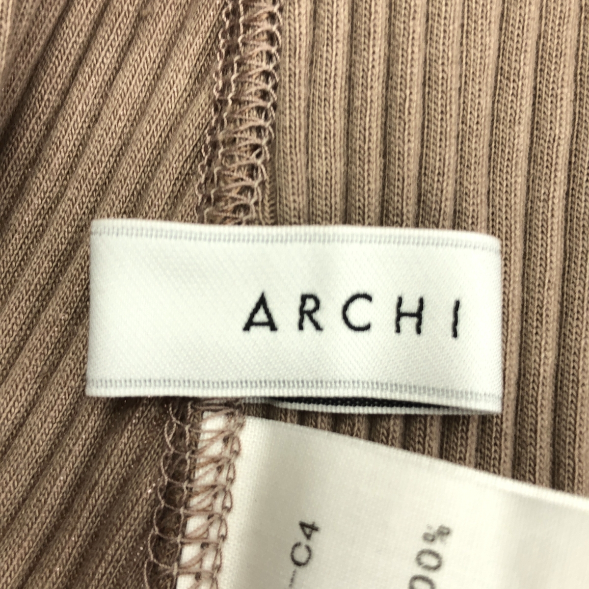 ARCHI / アーキ PIERIS ONEPIECE リブ ピエリス ワンピース