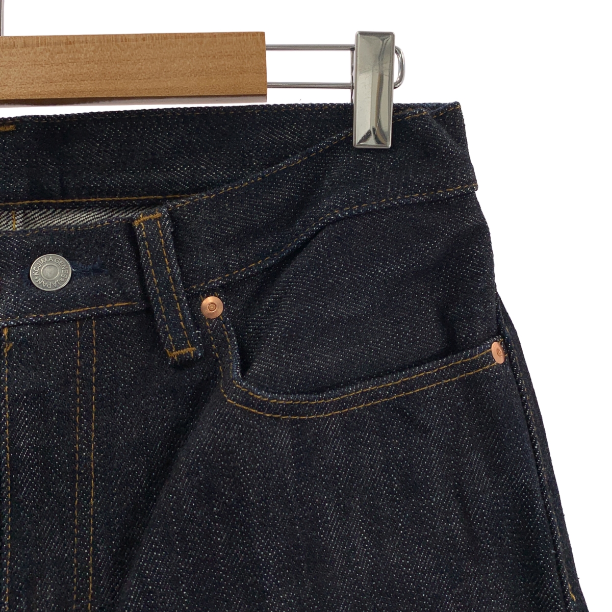 KOJIMA GENES / 児島ジーンズ 25oz セルビッチ ヘビーオンス 赤耳 ストレート デニム パンツ