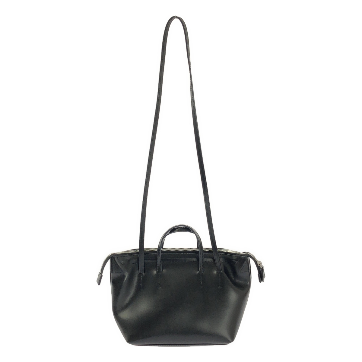 YAHKI / ヤーキ 2way ショルダー付き ロゴ ハンドバッグ