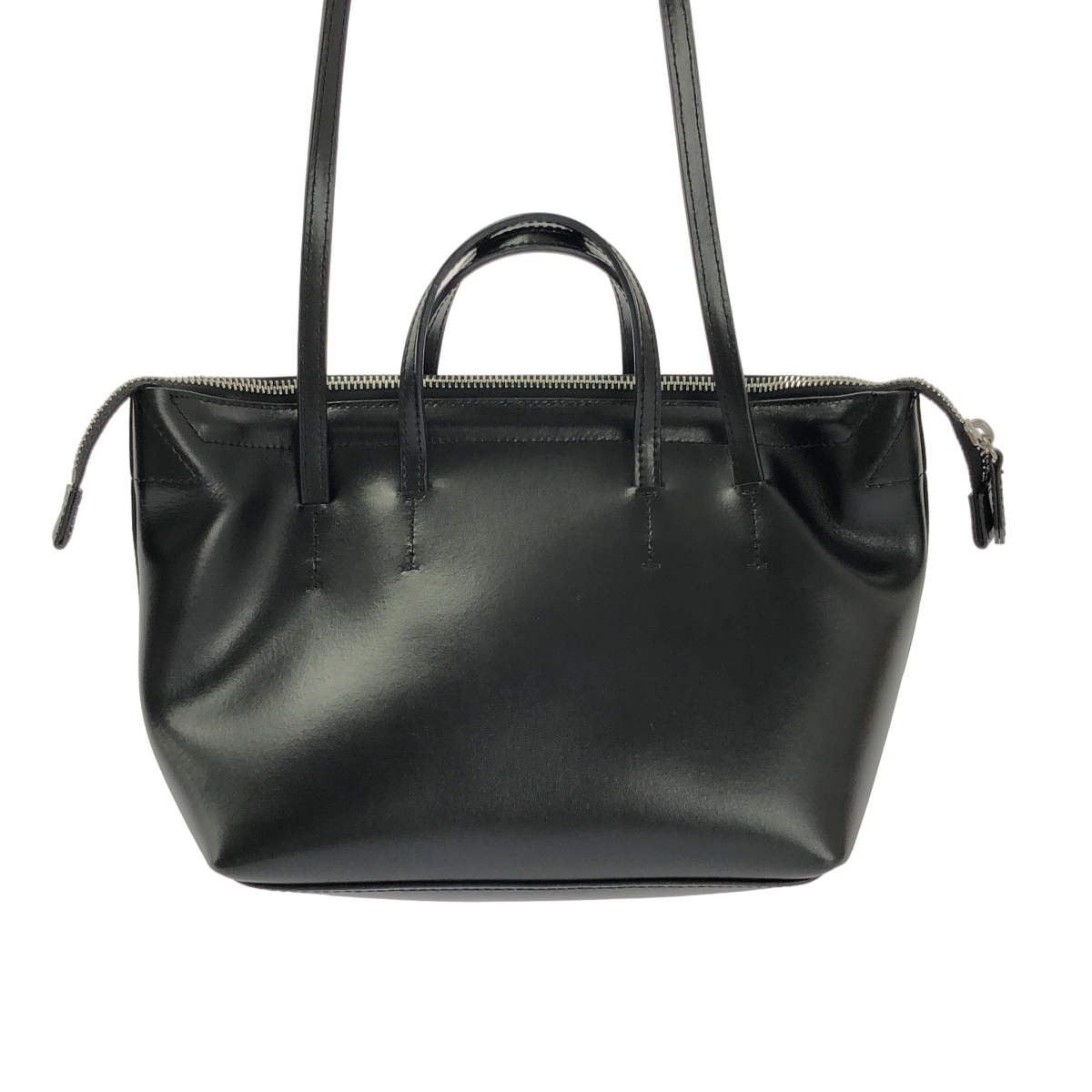 YAHKI / ヤーキ 2way ショルダー付き ロゴ ハンドバッグ