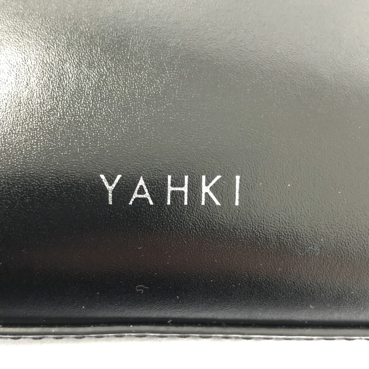 YAHKI / ヤーキ 2way ショルダー付き ロゴ ハンドバッグ