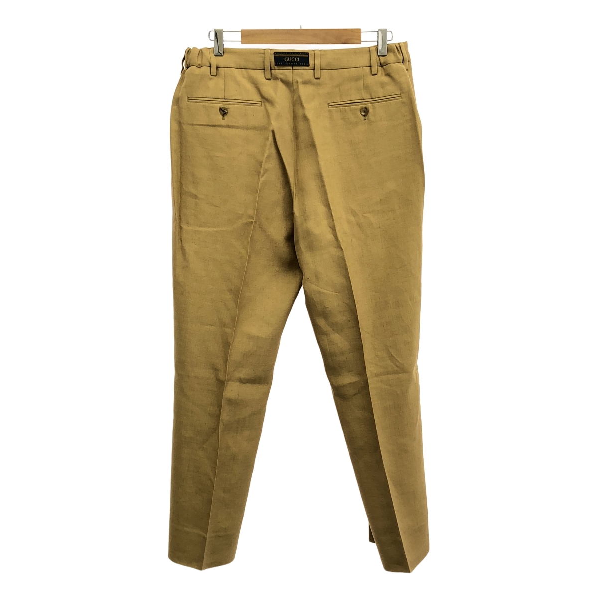 GUCCI / グッチ レーヨン リネン スラックスパンツ