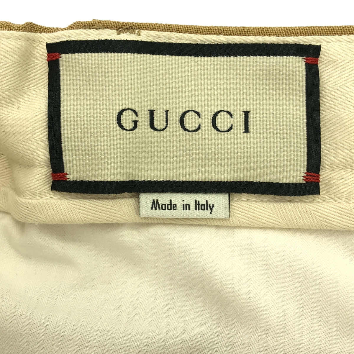 GUCCI / グッチ レーヨン リネン スラックスパンツ
