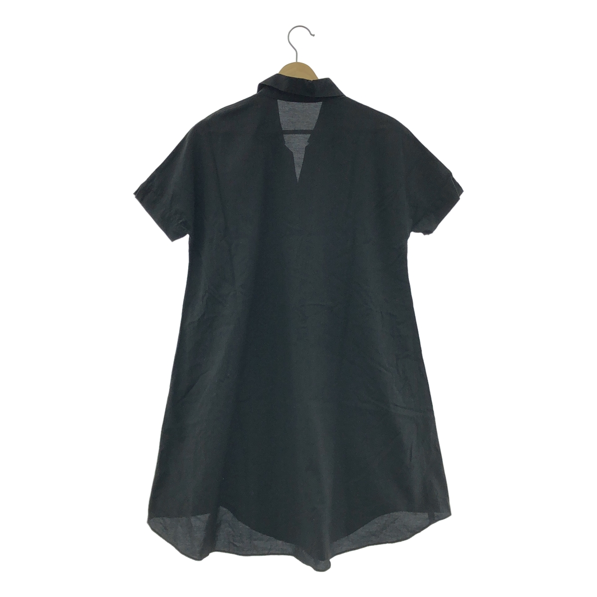 LAD MUSICIAN / ラッドミュージシャン 総ロゴ エンブロイダリー シャツ ワンピース