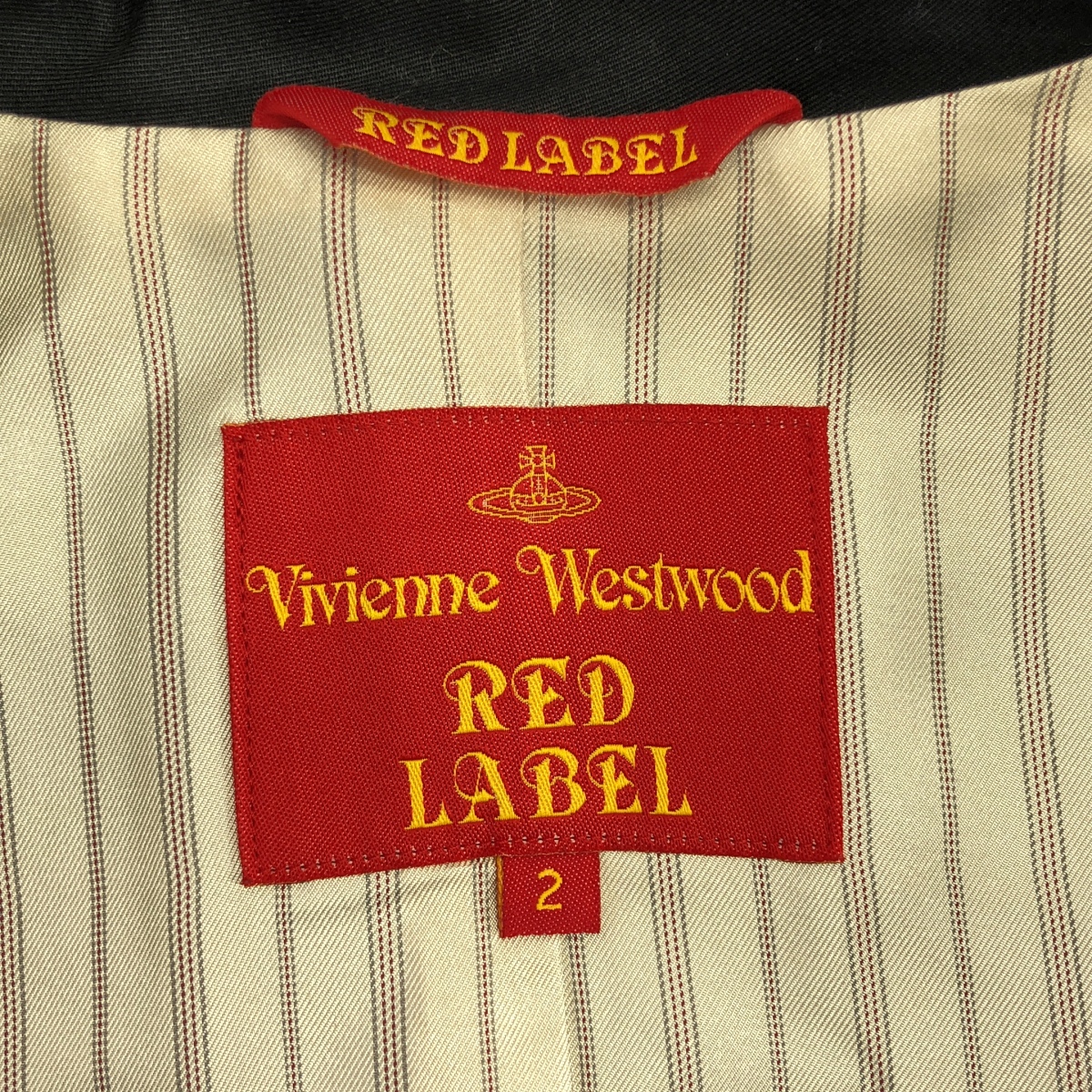 VIVIENNE WESTWOOD RED LABEL / ヴィヴィアンウエストウッドレッドレーベル コットン オーブボタン スプリングコート
