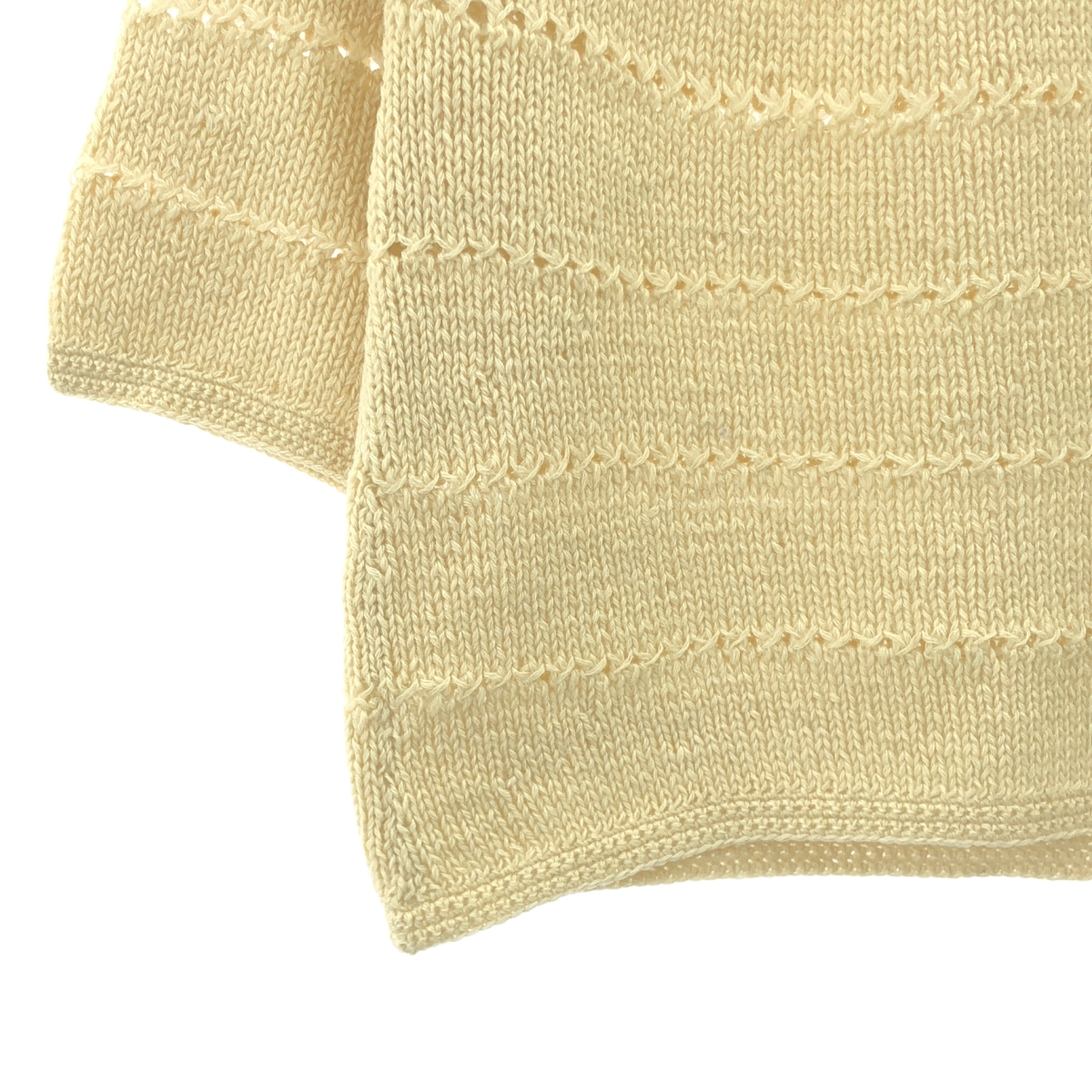 JUNYA WATANABE COMME des GARCONS / ジュンヤワタナベ 手編み ウール クルーネック ニット