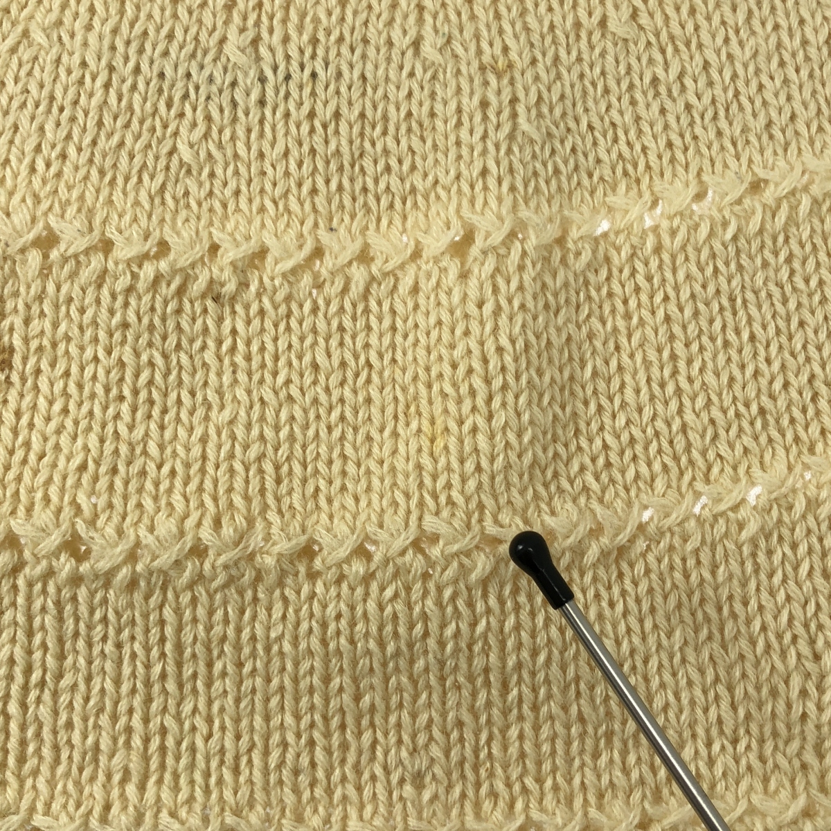 JUNYA WATANABE COMME des GARCONS / ジュンヤワタナベ 手編み ウール クルーネック ニット