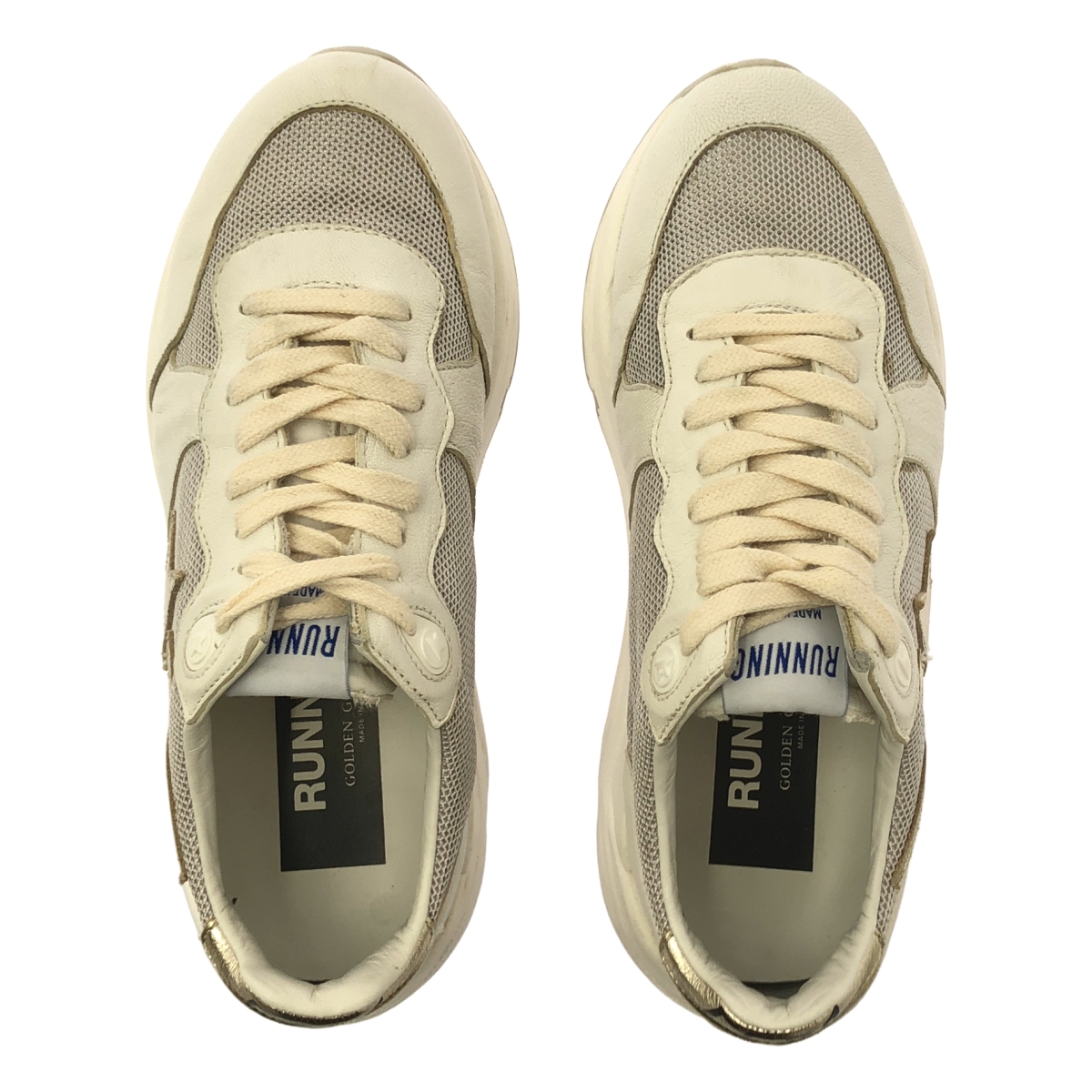 GOLDEN GOOSE / ゴールデングース Running / レザー ロゴ ローカットスニーカー