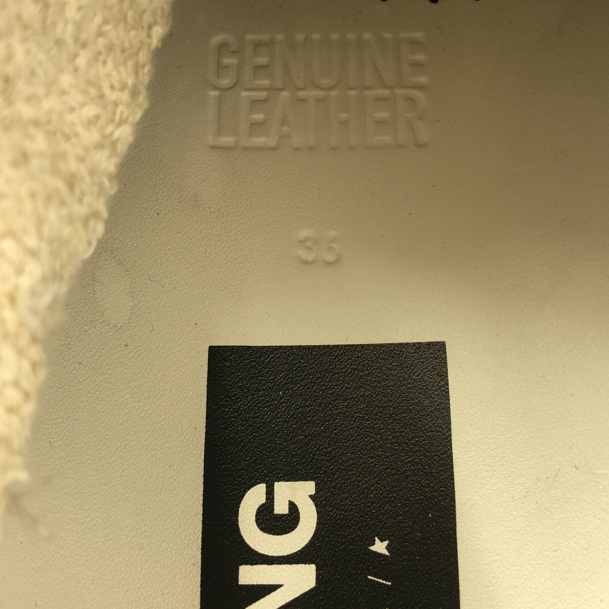 GOLDEN GOOSE / ゴールデングース Running / レザー ロゴ ローカットスニーカー