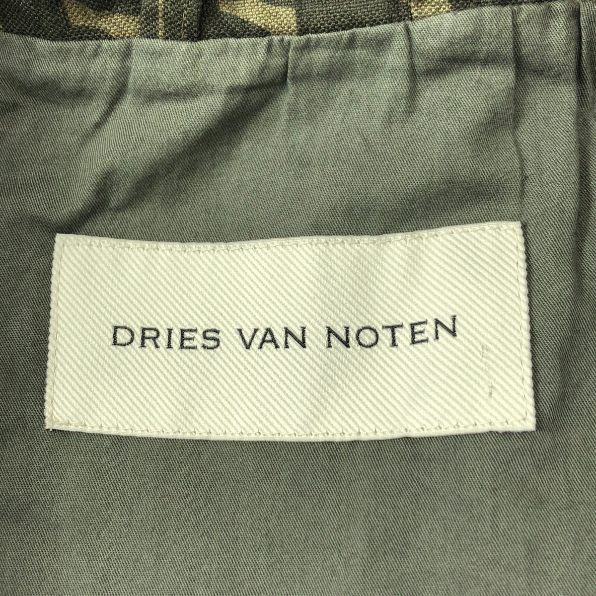 DRIES VAN NOTEN / ドリスヴァンノッテン オーバーダイ グラフィックプリント ジャケット