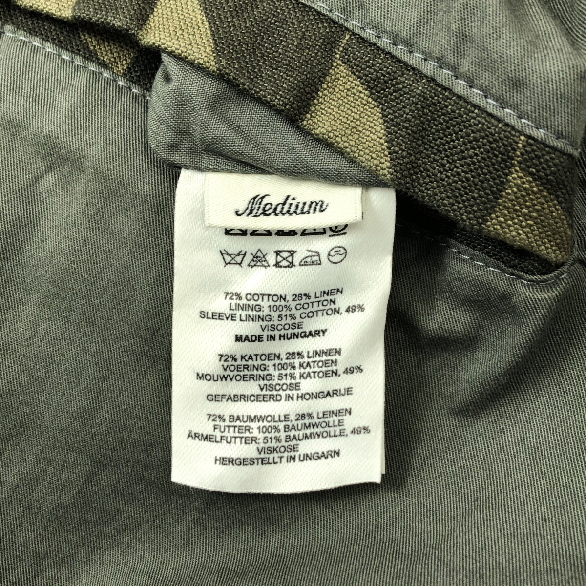 DRIES VAN NOTEN / ドリスヴァンノッテン オーバーダイ グラフィックプリント ジャケット