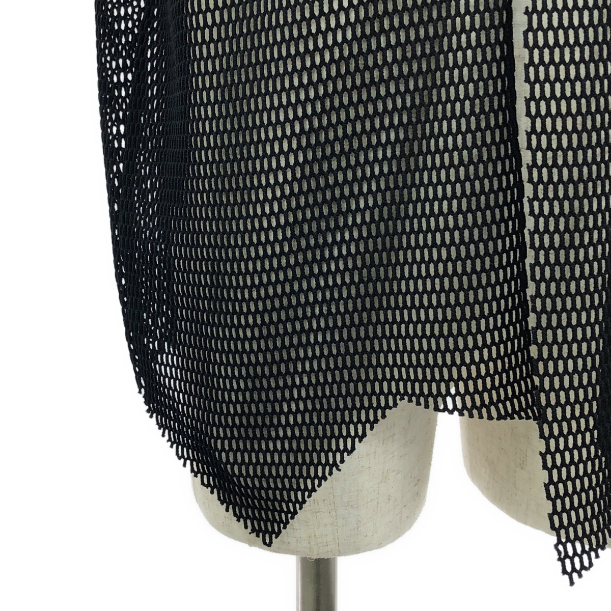 BLACK COMME des GARCONS / ブラックコムデギャルソン ランダムカット メッシュ カットソー