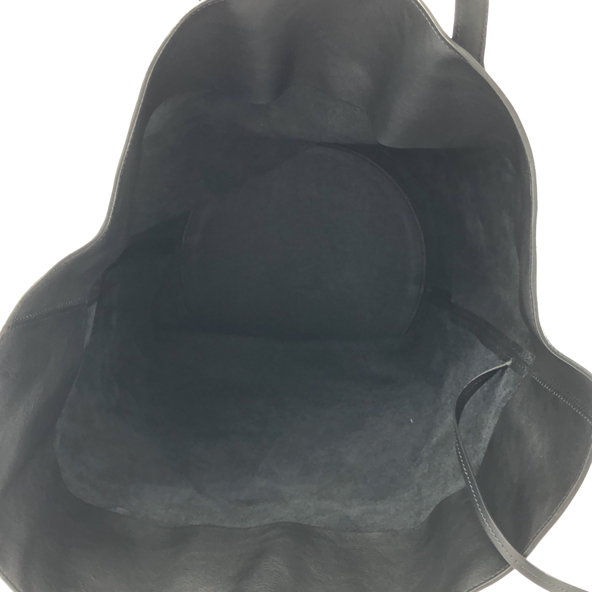 Khaite / ケイト ポーチ付き レザー ロゴ トートバッグ