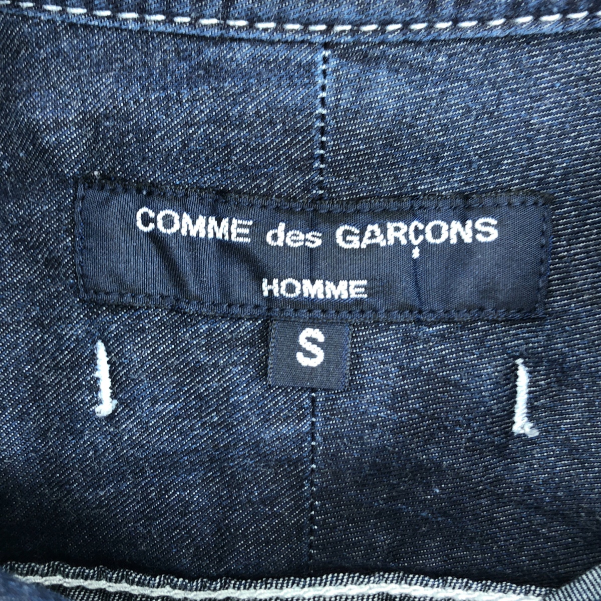 COMME des GARCONS HOMME / コムデギャルソンオム デニム レギュラーカラー シャツ