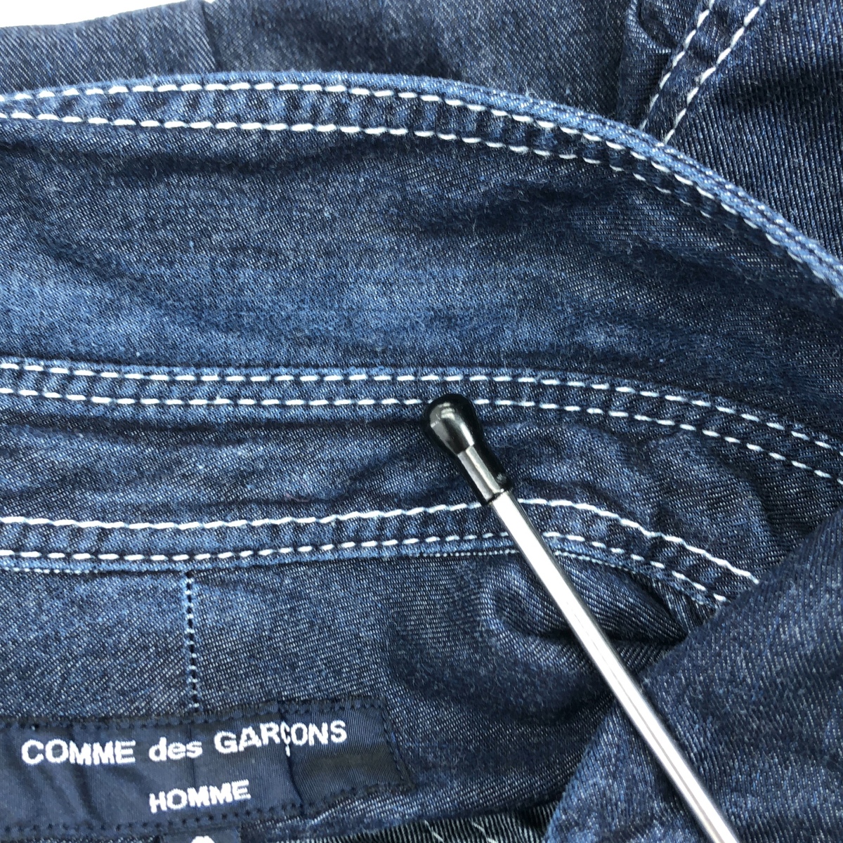 COMME des GARCONS HOMME / コムデギャルソンオム デニム レギュラーカラー シャツ