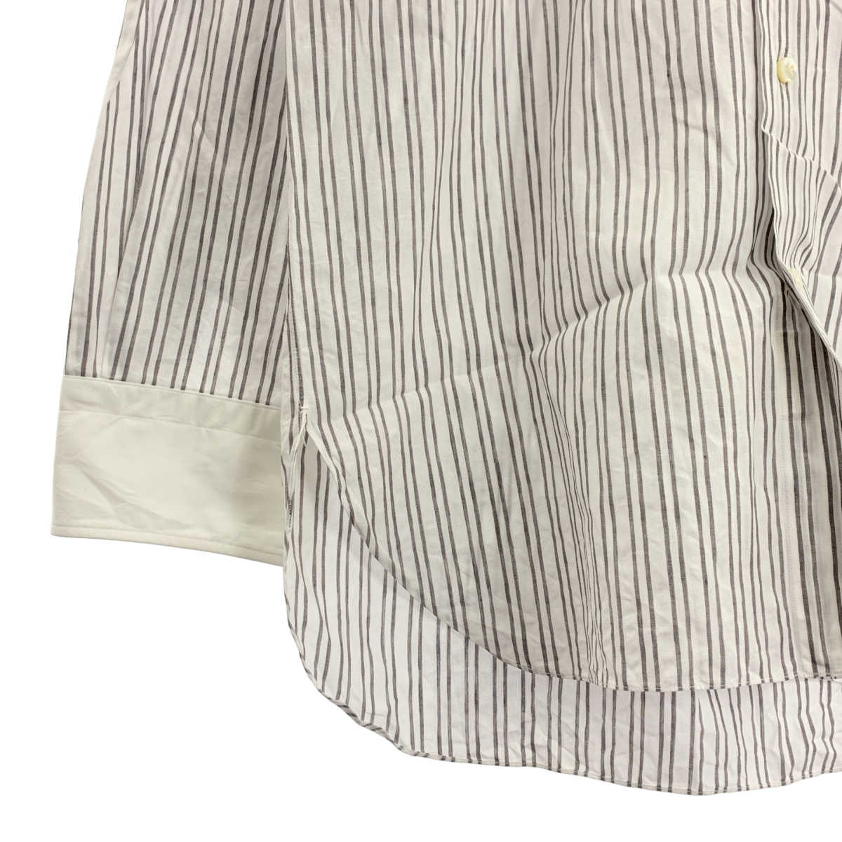 その他 コットン ストライプシャツ