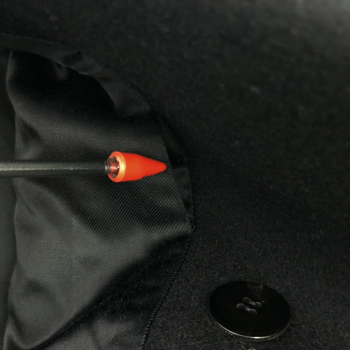 SAINT LAURENT PARIS / サンローランパリ ウール 金釦 ダブル Pコート