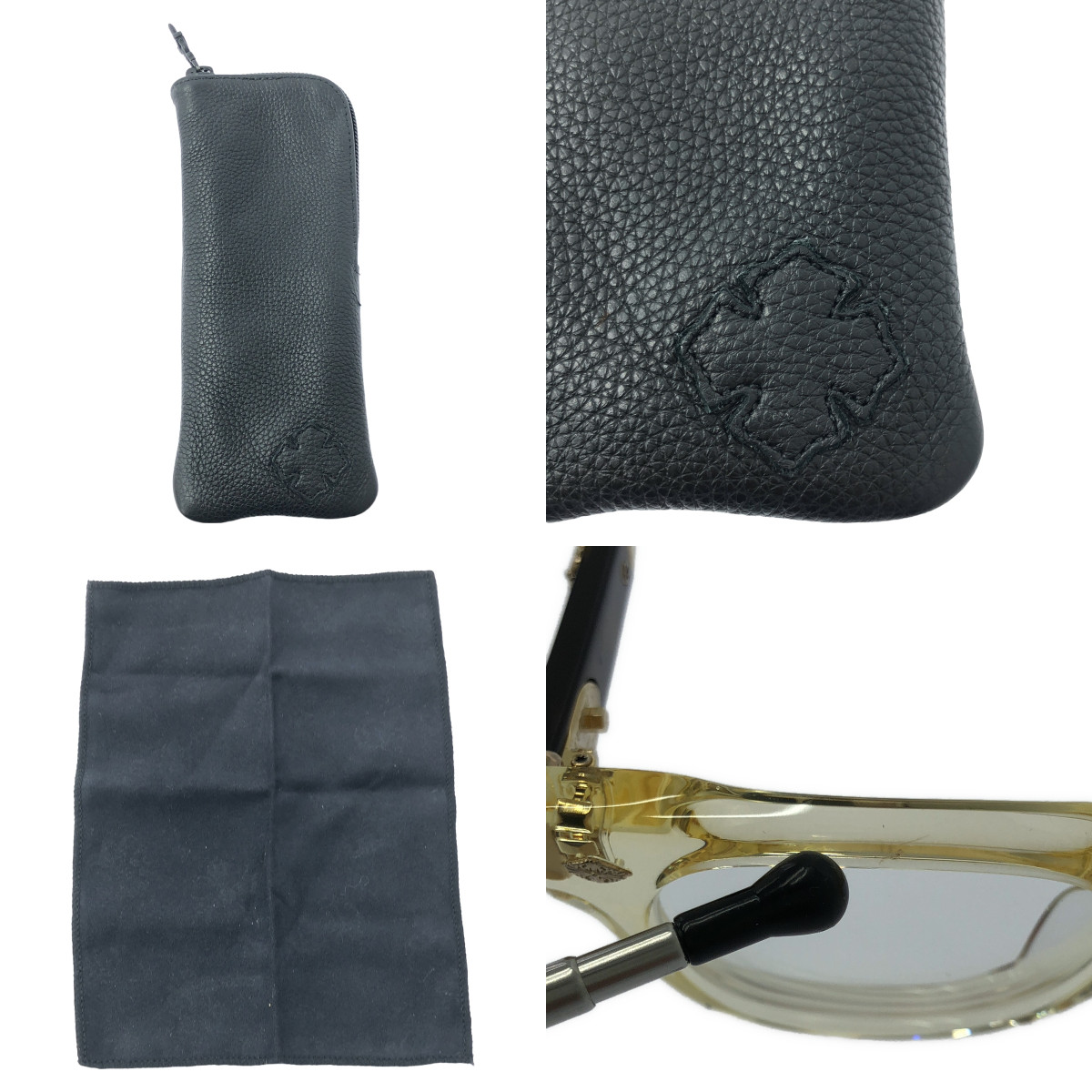 CHROME HEARTS / クロムハーツ JENNA TAIL YEA ウェリントン サングラス メガネ アイウェア 眼鏡