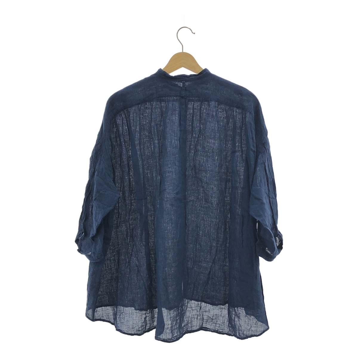 suzuki takayuki / スズキタカユキ over blouse リネン フレアシャツ