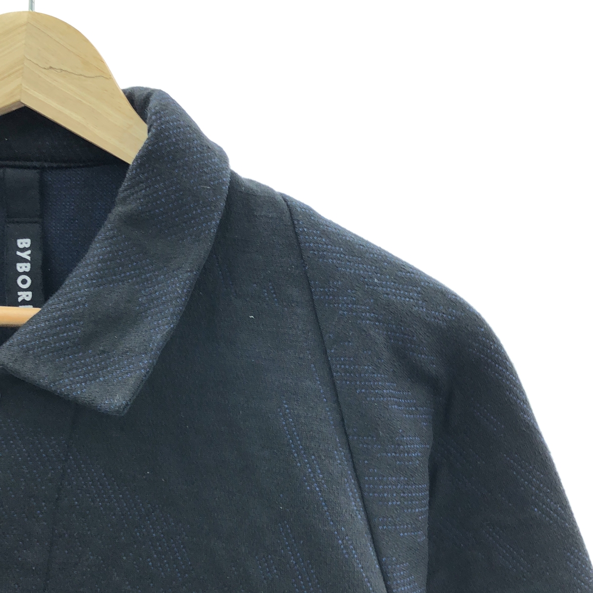 BYBORRE / バイボレ スナップボタン スウェット ジャケット