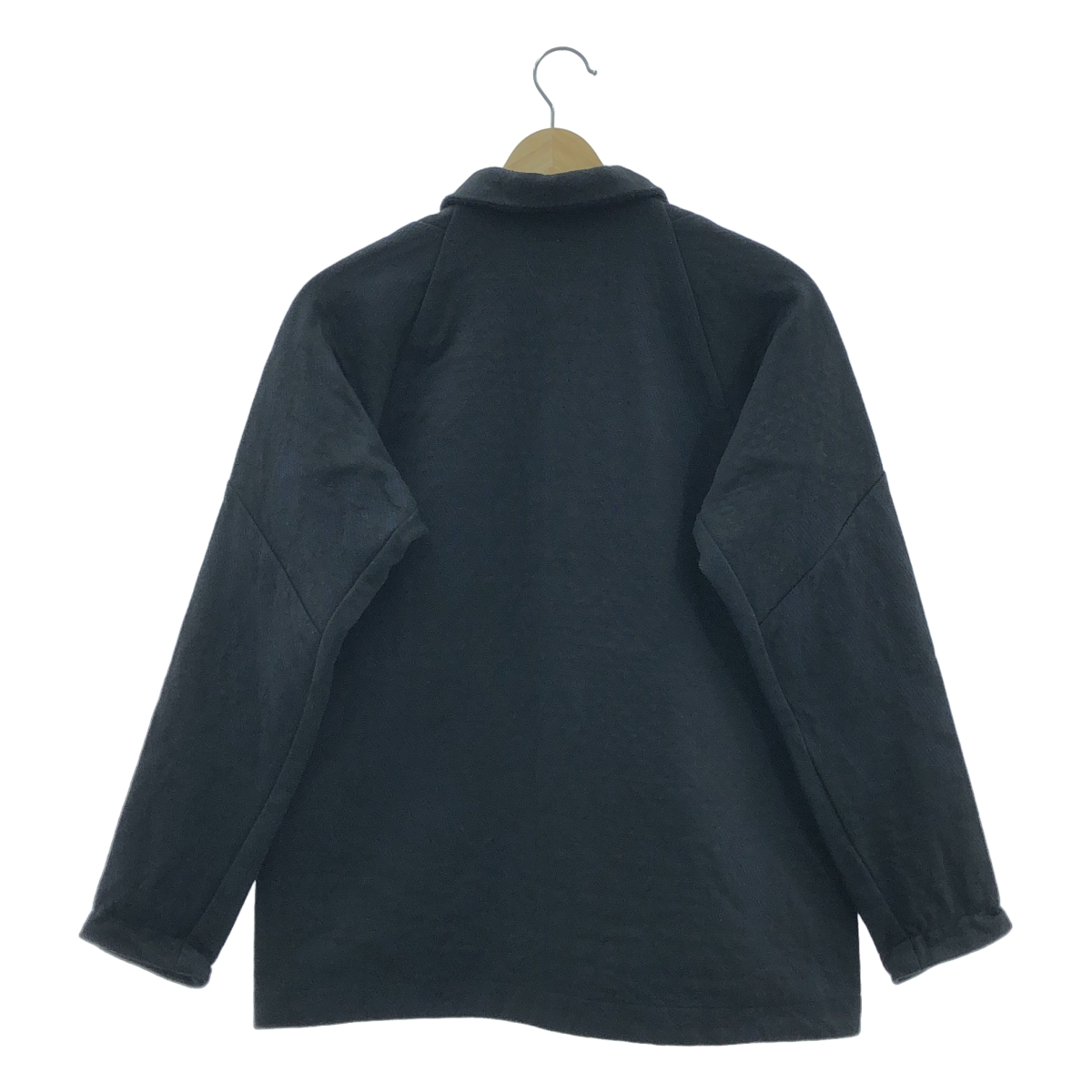 BYBORRE / バイボレ スナップボタン スウェット ジャケット