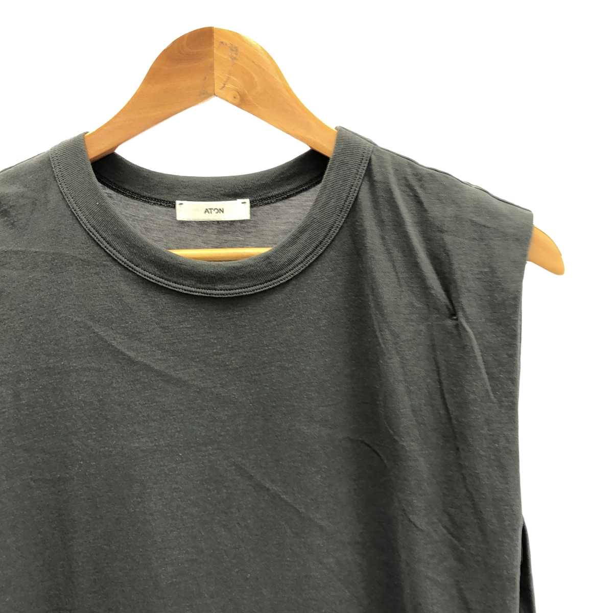 ATON / エイトン FRESCA SINGLE JERSEY TANK TOP ジャージー タンクトップ