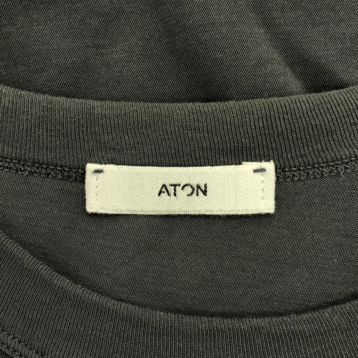 ATON / エイトン FRESCA SINGLE JERSEY TANK TOP ジャージー タンクトップ