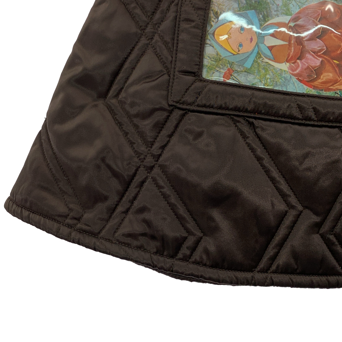 その他 キルティング ベルテッド スカート