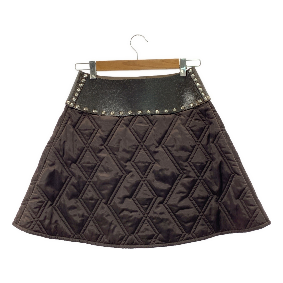 その他 キルティング ベルテッド スカート