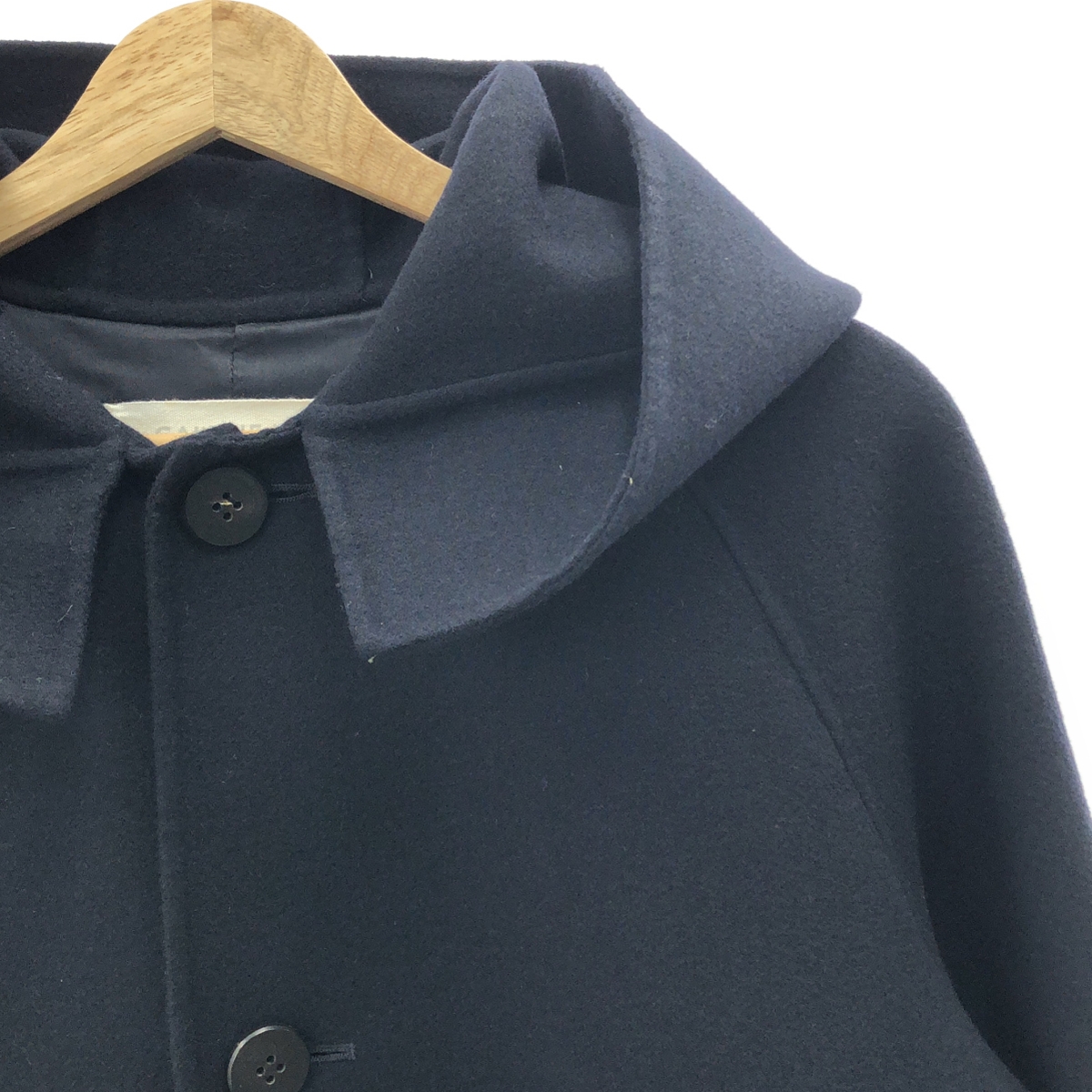 GALERIE VIE / ギャルリーヴィー ウール カシミヤ ライトメルトン フーデッドコート