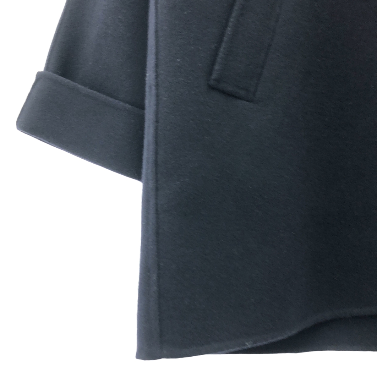 GALERIE VIE / ギャルリーヴィー ウール カシミヤ ライトメルトン フーデッドコート