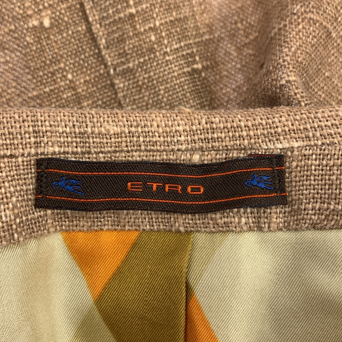 ETRO / エトロ リネン テーラードジャケット
