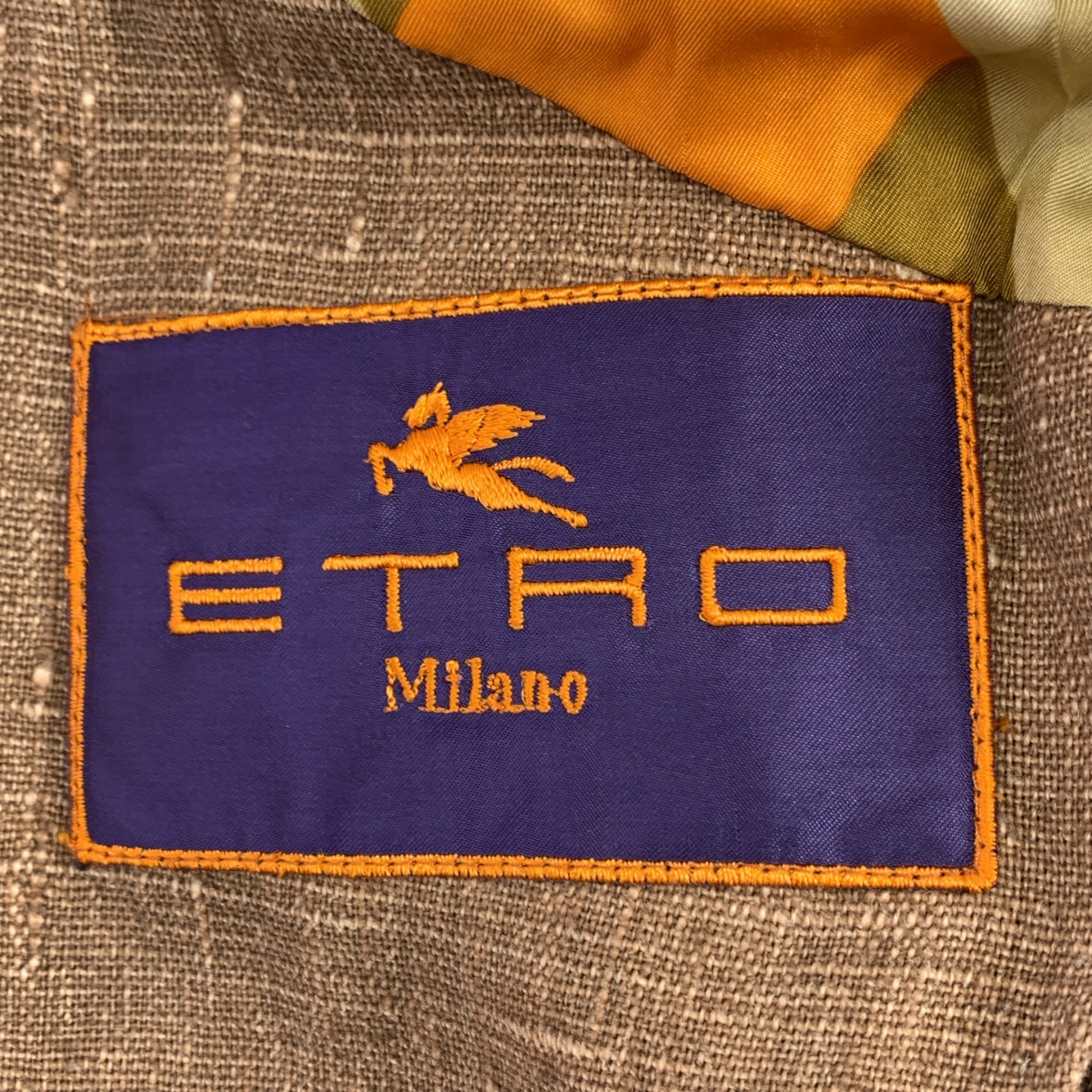 ETRO / エトロ リネン テーラードジャケット