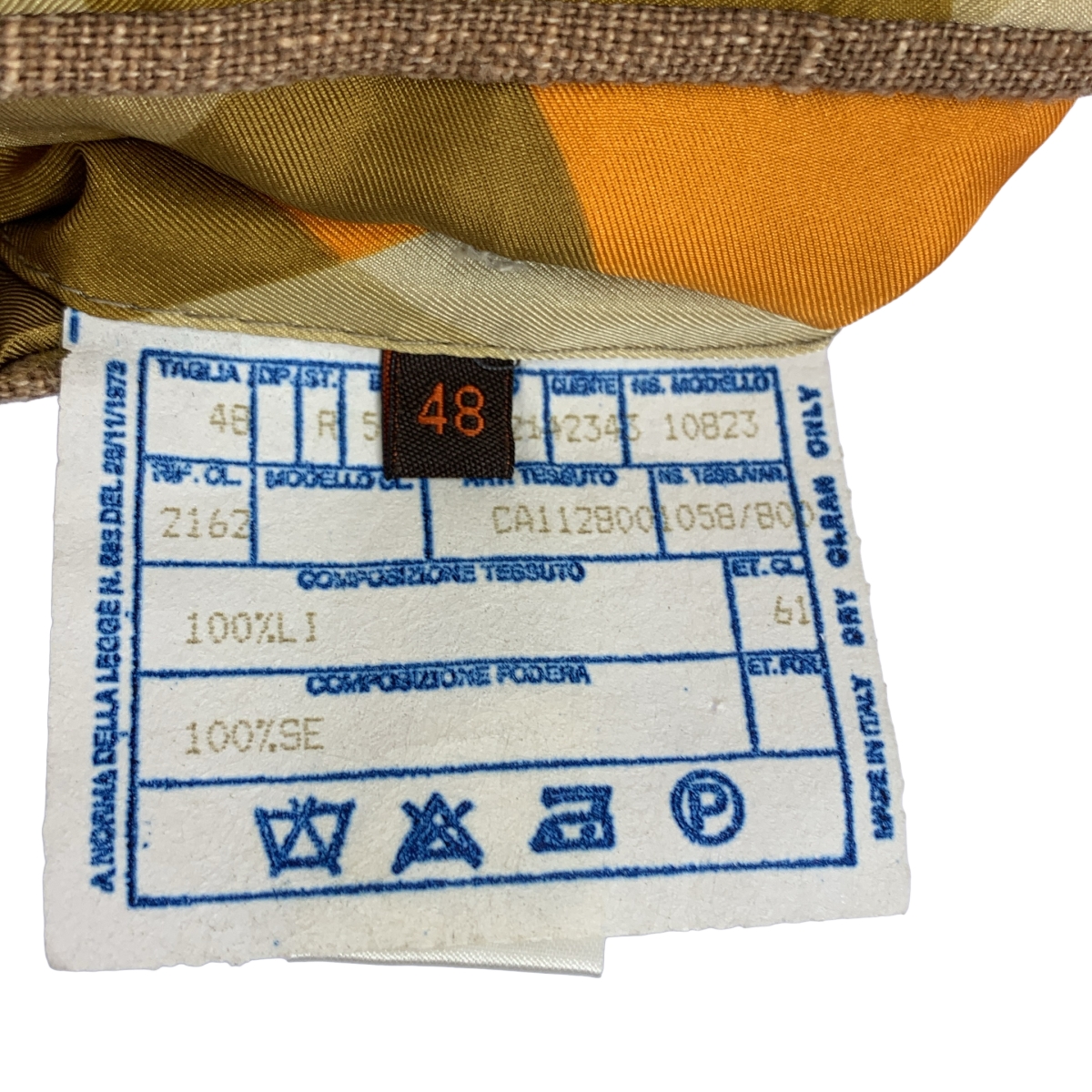 ETRO / エトロ リネン テーラードジャケット