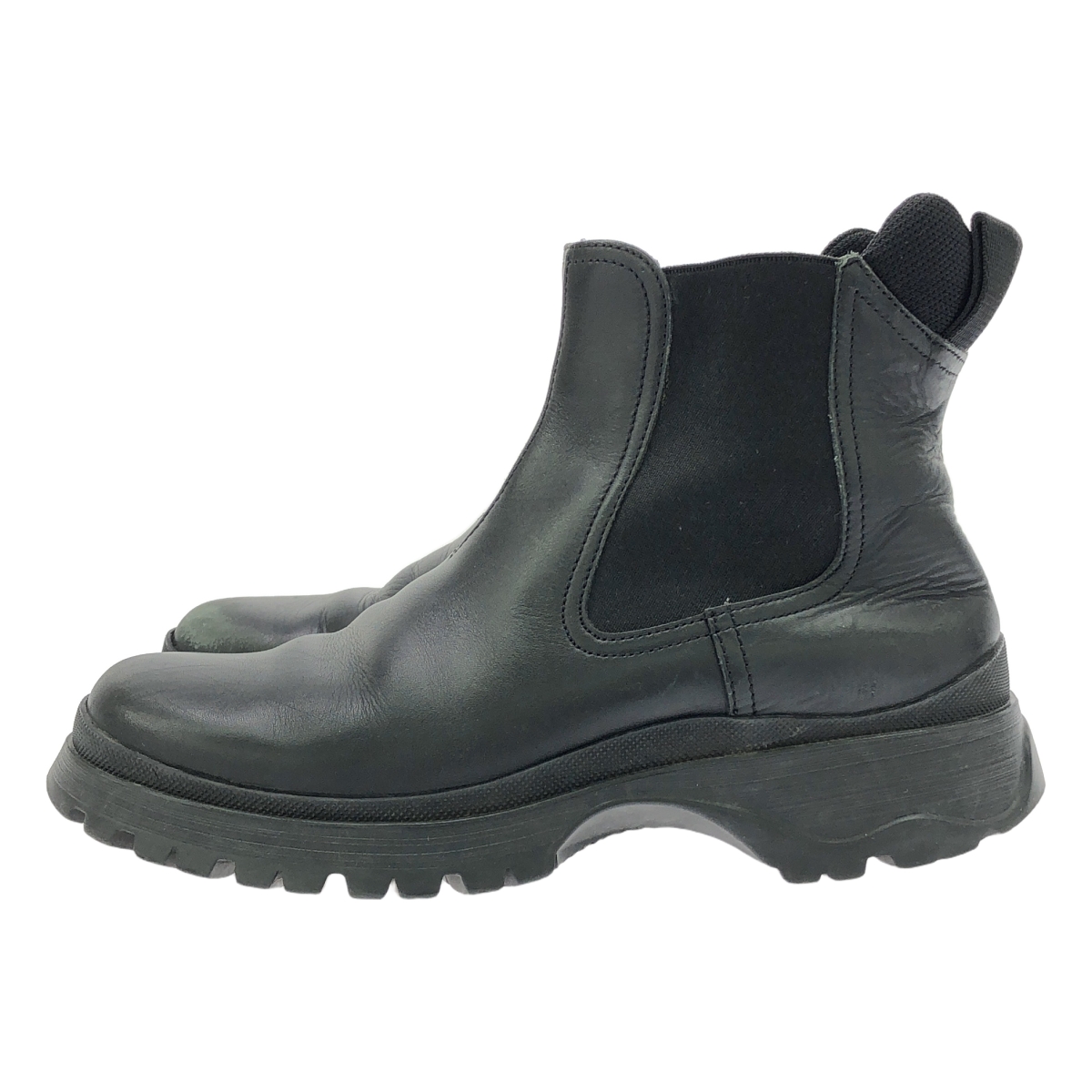 PRADA SPORT / プラダスポーツ レザー サイドゴア ブーツ