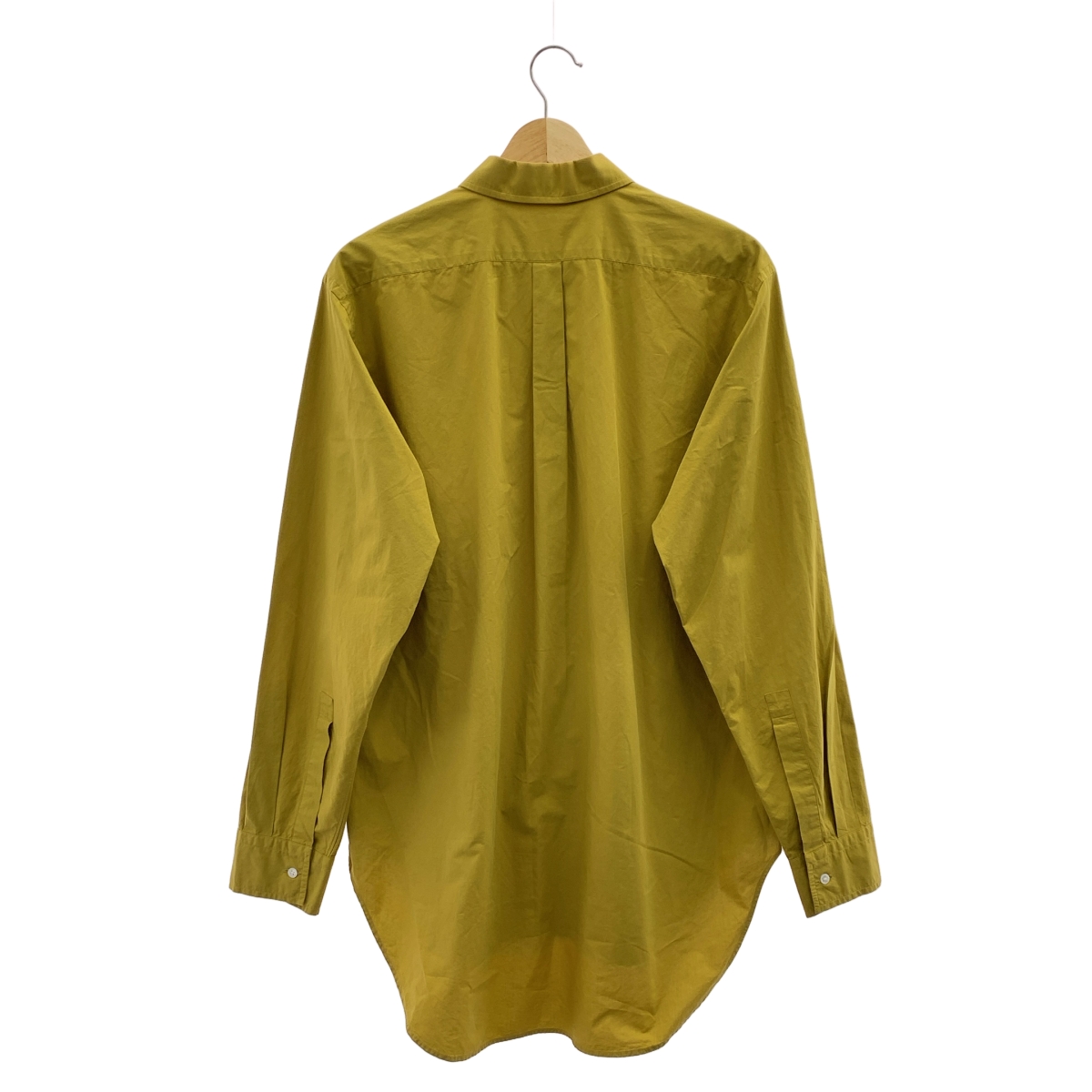 HEUGN / ユーゲン Alan ガーメントダイコットンポプリンワンピースカラーシャツ / SHIRT 019