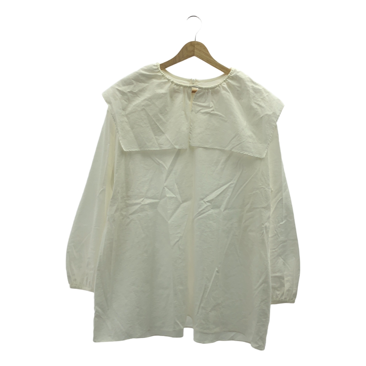 MANOF / マノフ FLAP SHOULDER TOPS フラップ ショルダー トップス ブラウス