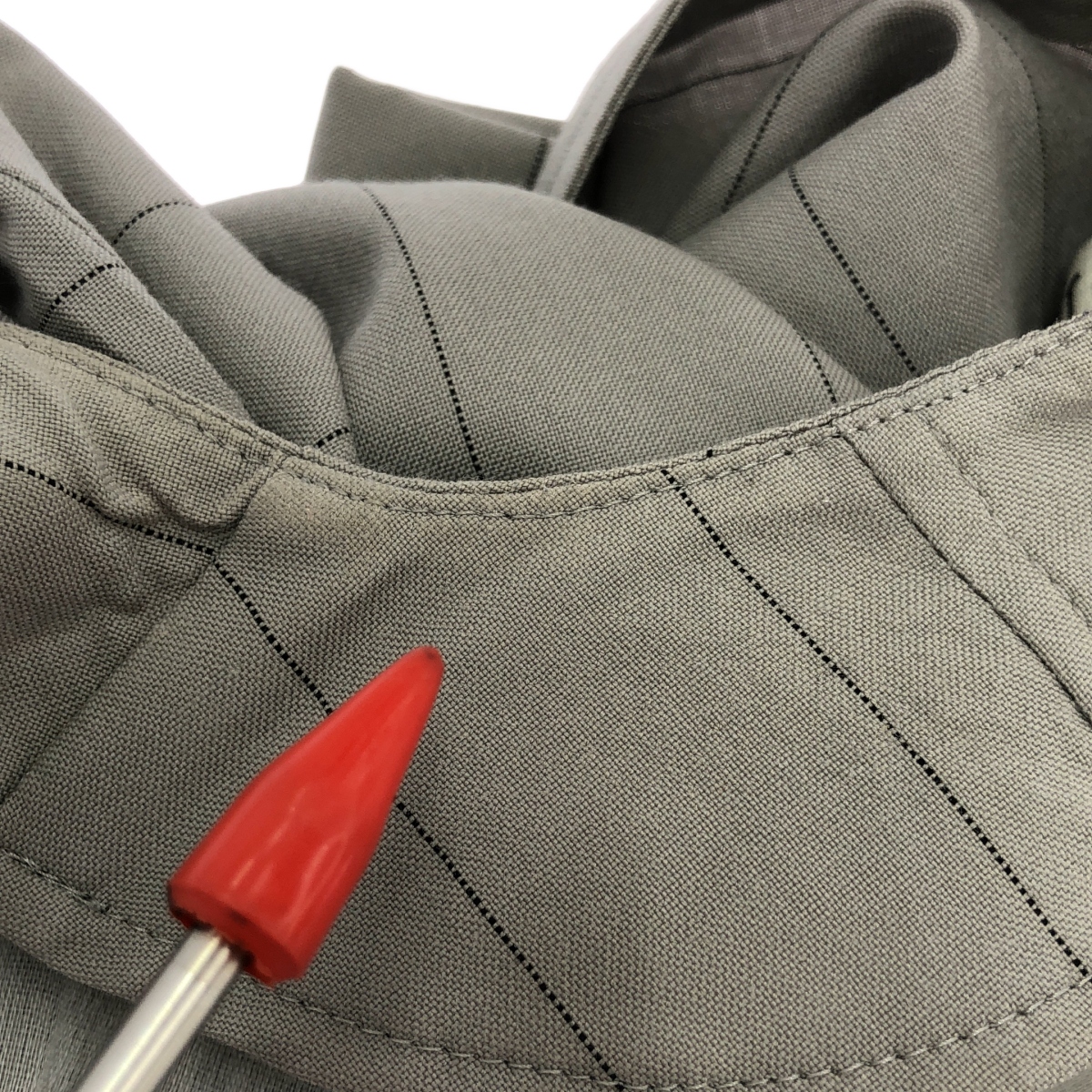 UJOH / ウジョー ドローストリング ギャザー ドレス ワンピース