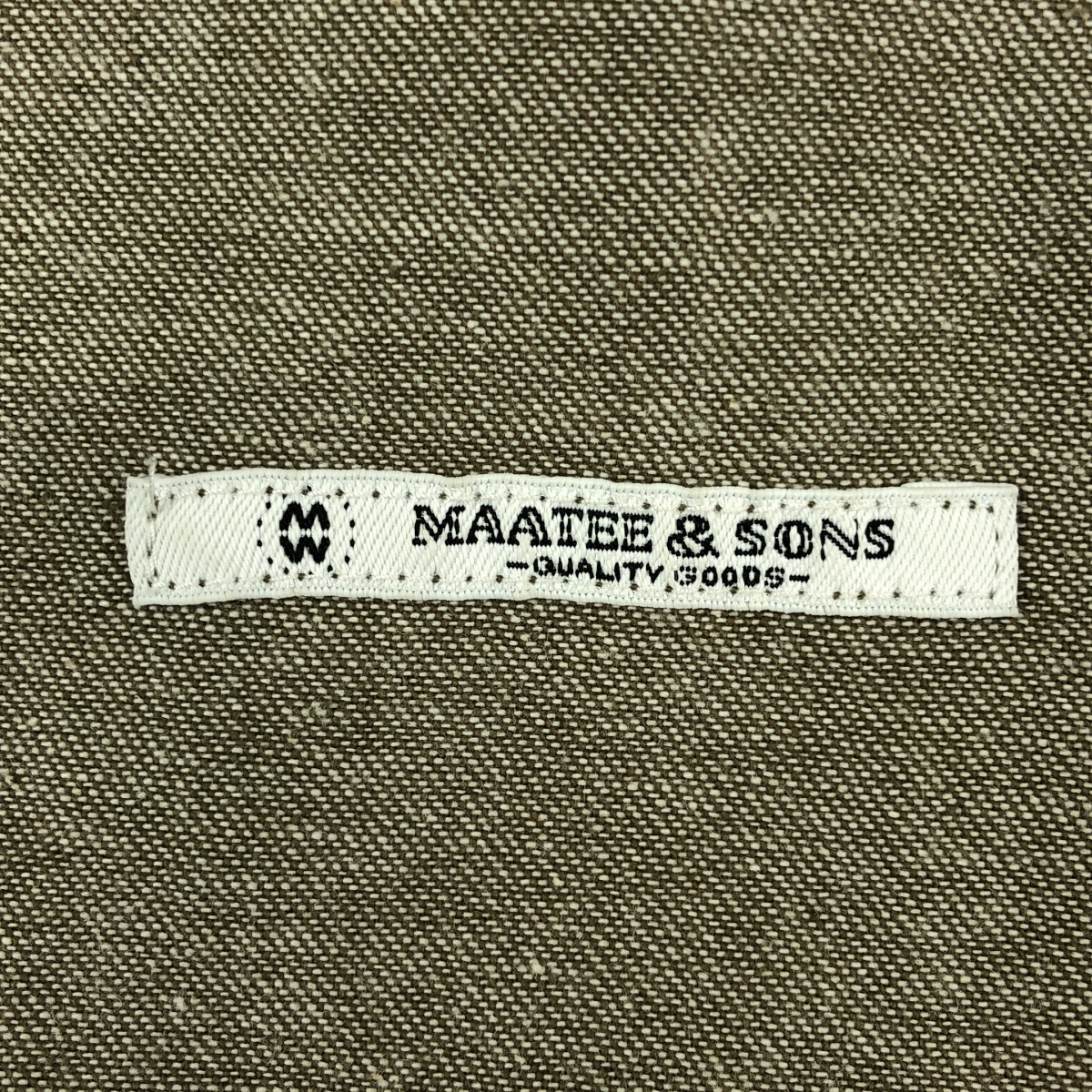 MAATEE&SONS / マーティー&サンズ 40s カバーオール ジャケット