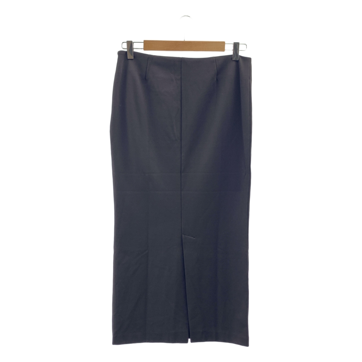 Lisiere L'Appartement / リジエールアパルトモン ストレッチ サイドジップ バックスリット ロングスカート