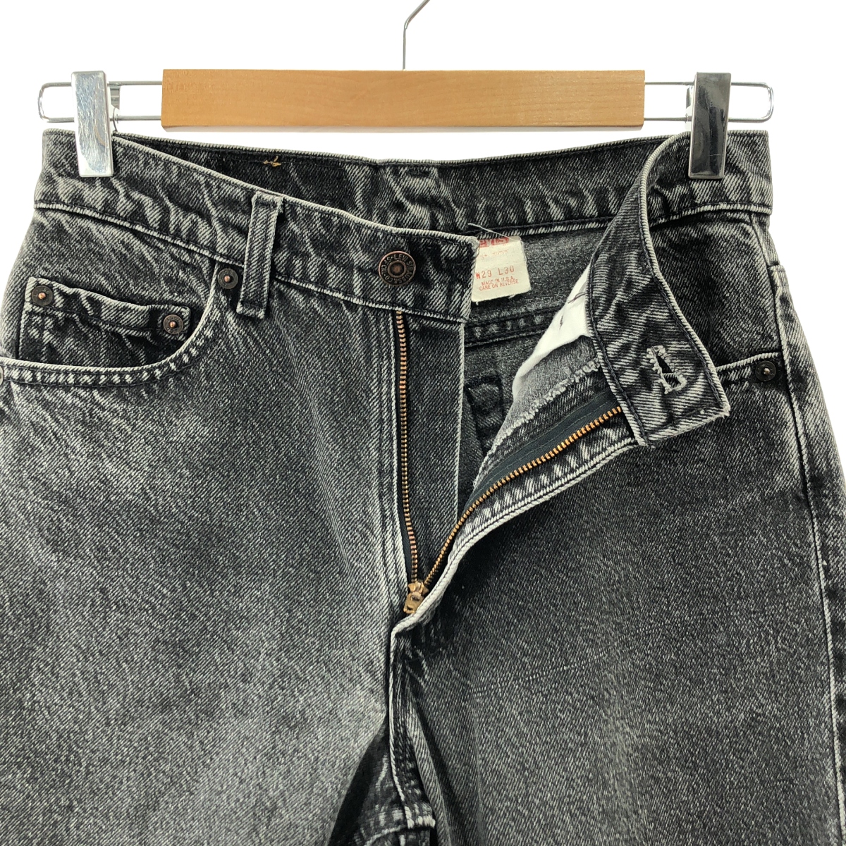 Levi's / リーバイス 1990s ヴィンテージ 505 ブラックデニムパンツ 刻印532